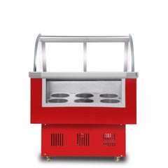 Factory Price Ice Cream Cart with Wheels | Ice Cream Cabinet for Sale