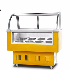 Factory Price Ice Cream Cart with Wheels | Ice Cream Cabinet for Sale