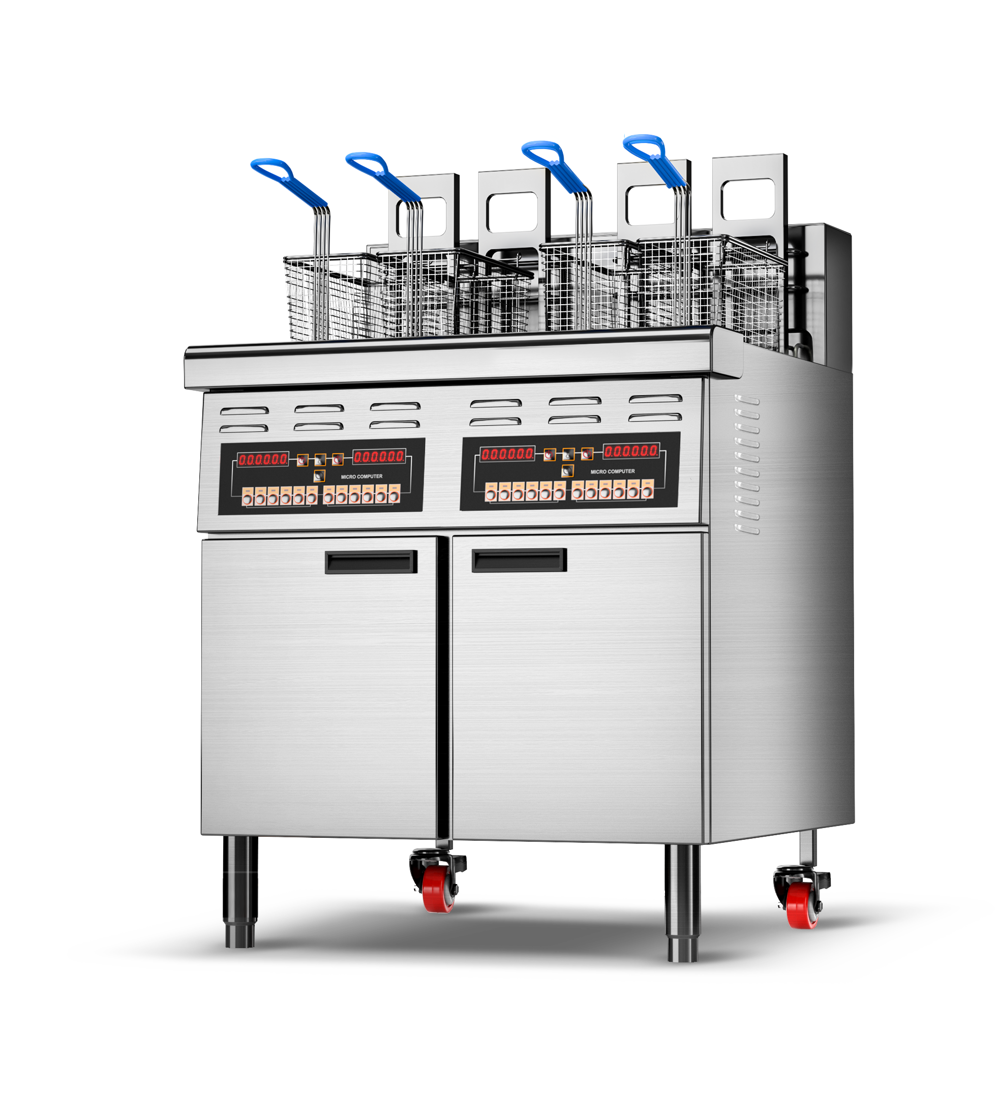 Auto Lift-Double Tank-Programmable Open Fryer