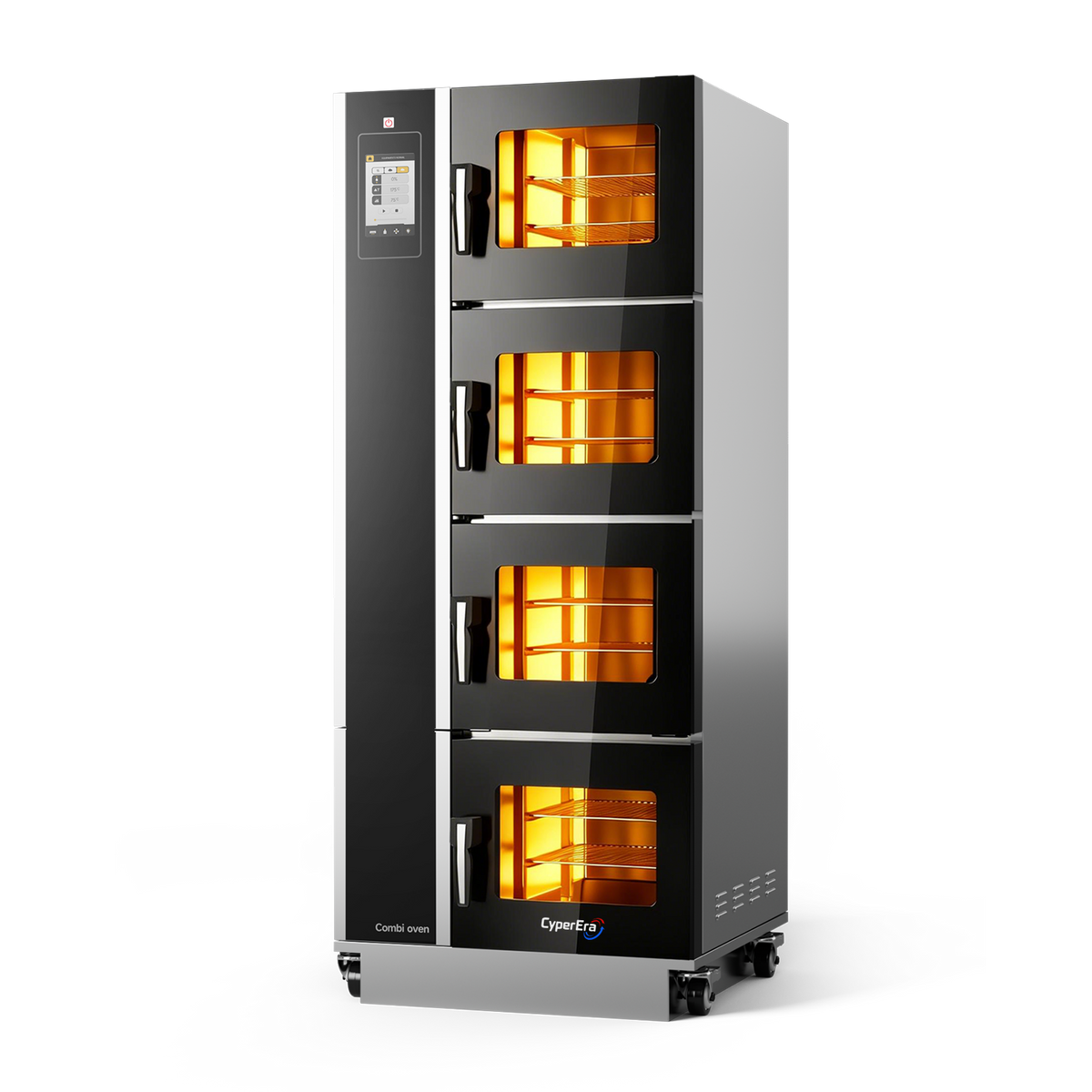 Multi Chamber combi oven 12 trays Stacked