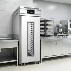 Y1 Commercial Bakery Equipment Stainless Steel Electric Dough Proofer 13 Trays