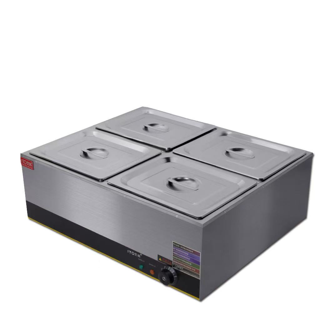 Kitchen Equipment Stainless Steel 5 Tanks Electric Bain Marie/Food Warmer Bain Marie