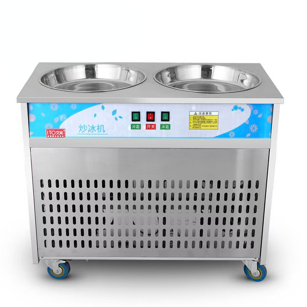Commercial Fried Ice Cream Machine for Fruit,Ice,Yogurt