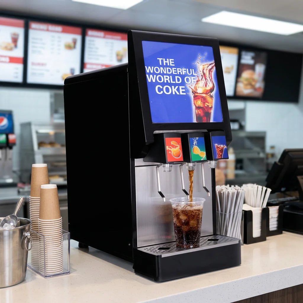 Factory Price Hot Sale Cola Soda Dispenser Machine