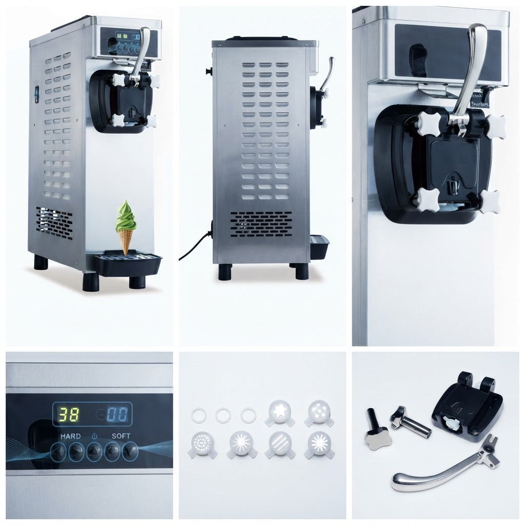Model 8116F Single Flavor Soft Serve Ice Cream Machine