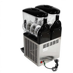 Commercial Stainless Steel Double Tanks Slush Machine Drink Dispenser Slush Machine Factory Price