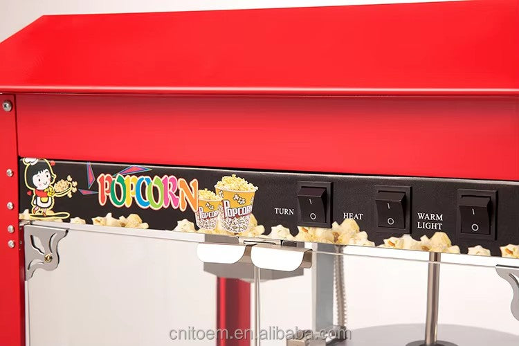 High Quality Professional Automatic Electric Popcorn Maker Machine