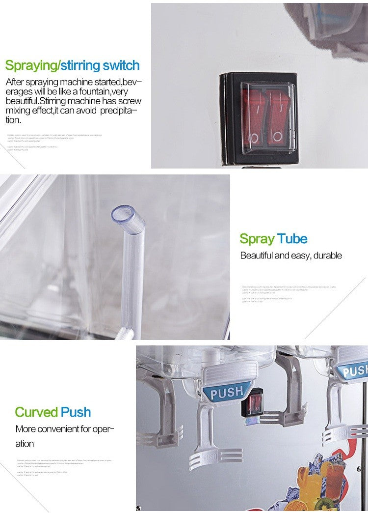 RB-234A  2 Tank Electric Refrigerated Beverage Dispenser