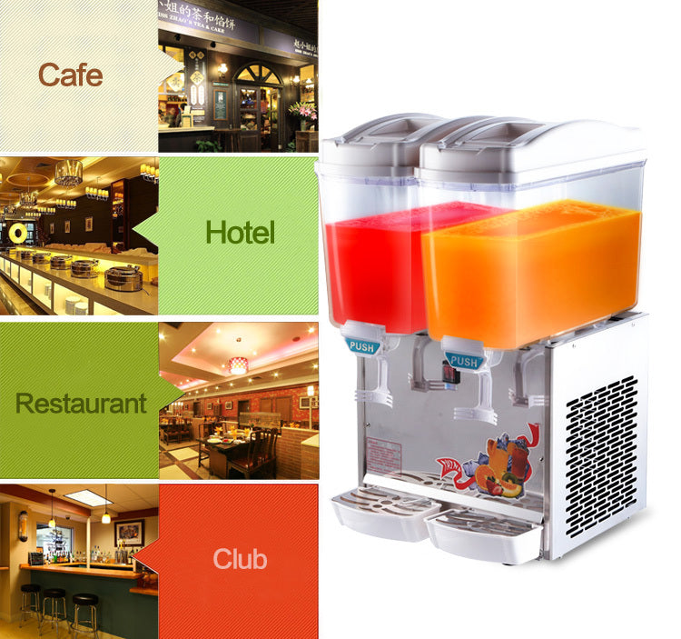 RB-234A  2 Tank Electric Refrigerated Beverage Dispenser