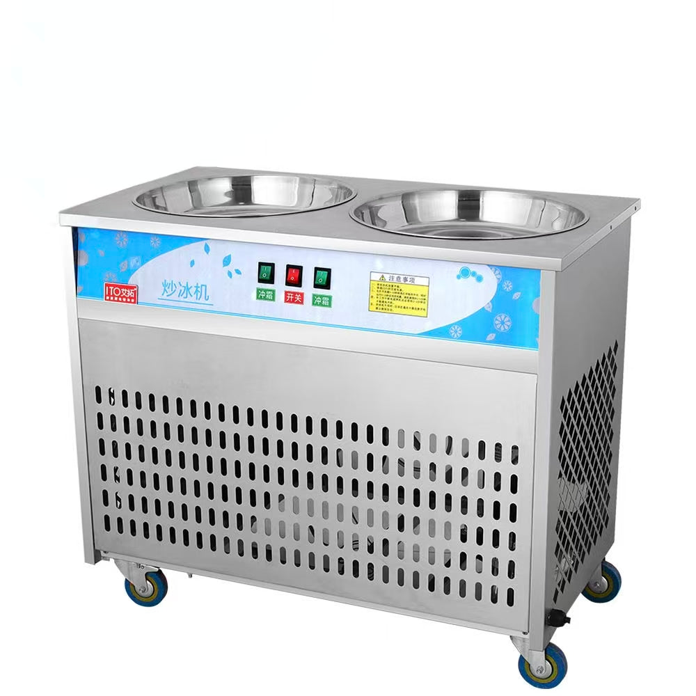 Commercial Fried Ice Cream Machine for Fruit,Ice,Yogurt