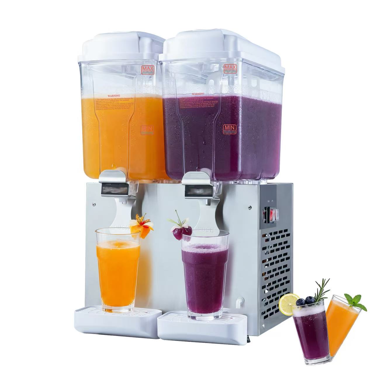KK18JR-2 Spraying/Hotdrink 2-Tank Commercial Hot Beverage Dispenser