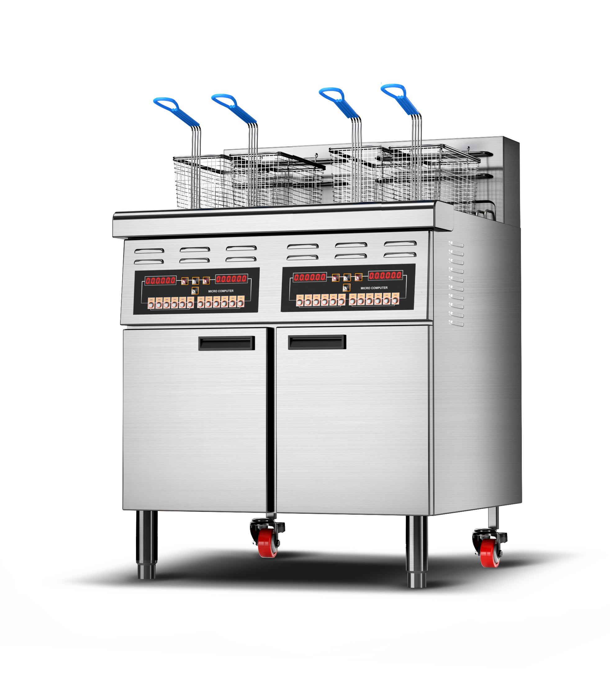 Basic-Double Tank-Programmable Open Fryer