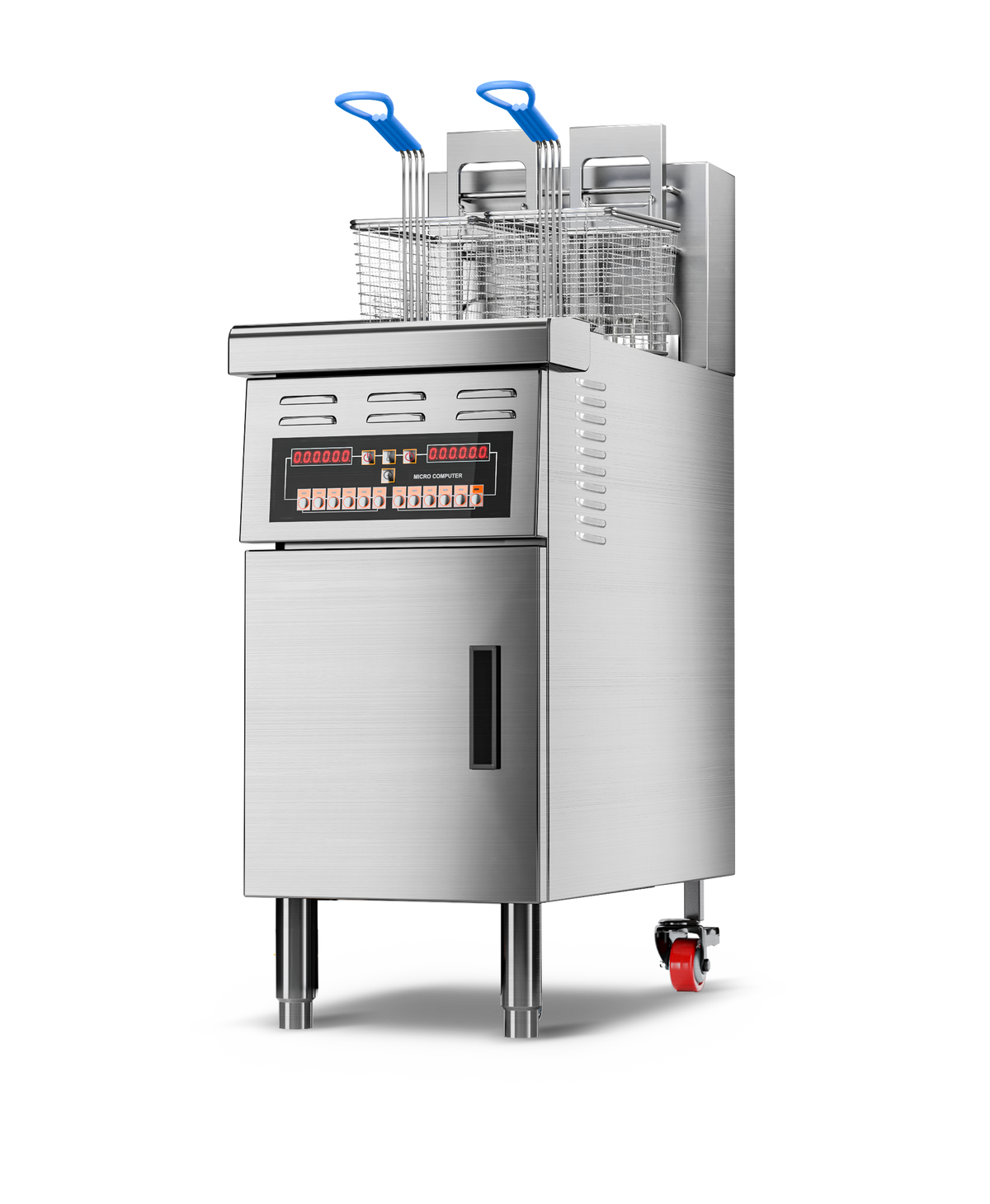 Auto Lift-Single Tank-Programmable Open Fryer