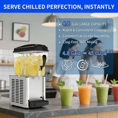 KK18GJLR-1 Spraying/Cold & Hotdrink Granule Dispenser