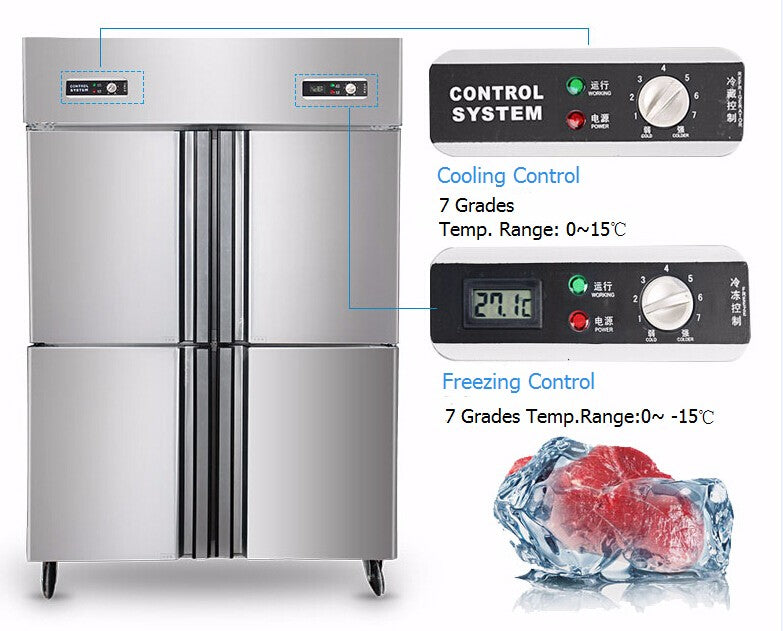 UF1210 Hot Selling Customizable 4 Door Refrigerator