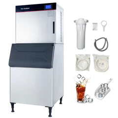 K 300 Intelligent Commercial Ice Maker with Adjustable Silent Ice Thickness High Productivity Energy Saving
