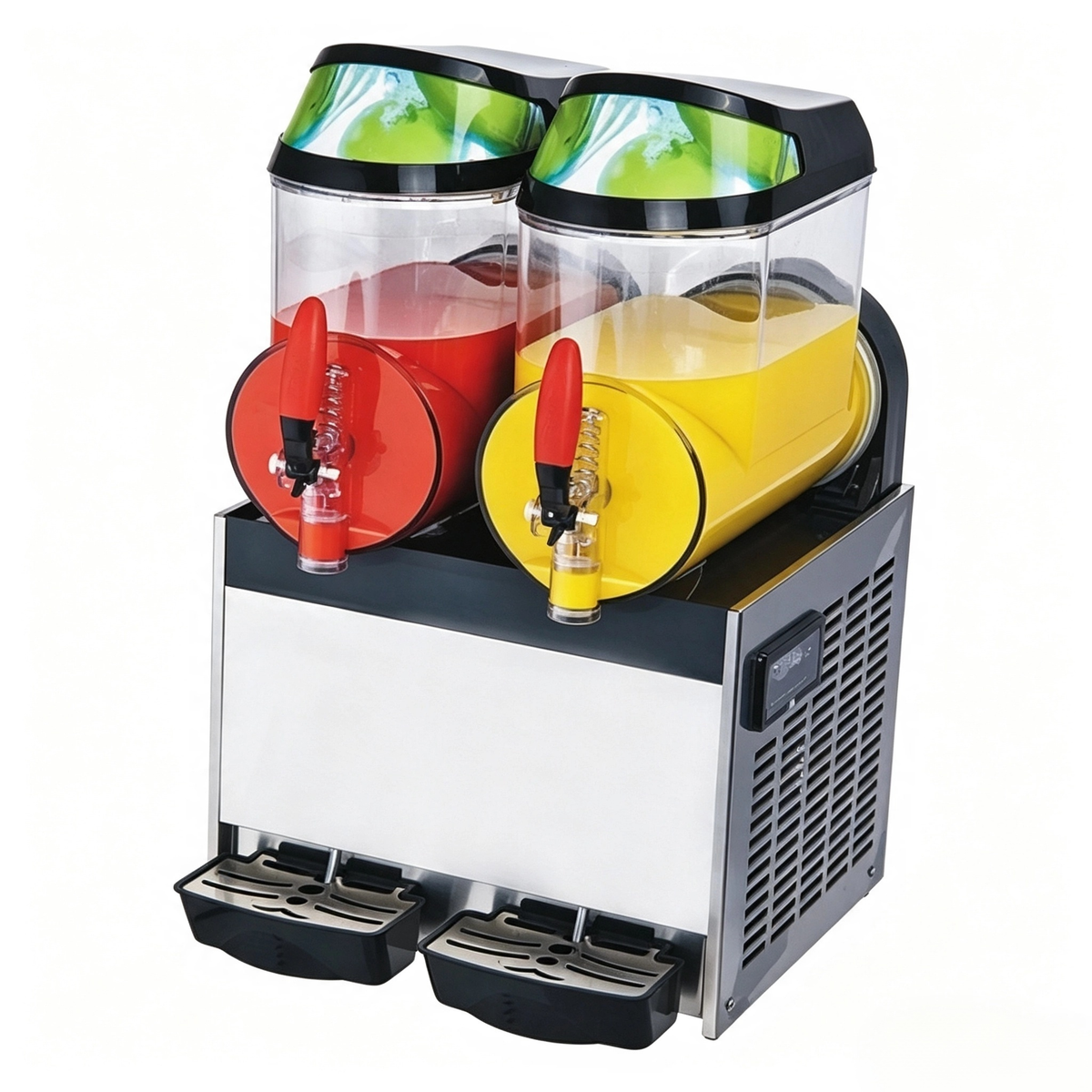 CyperEra ITOS102 24L Double Bowl Slush Machine, 400W