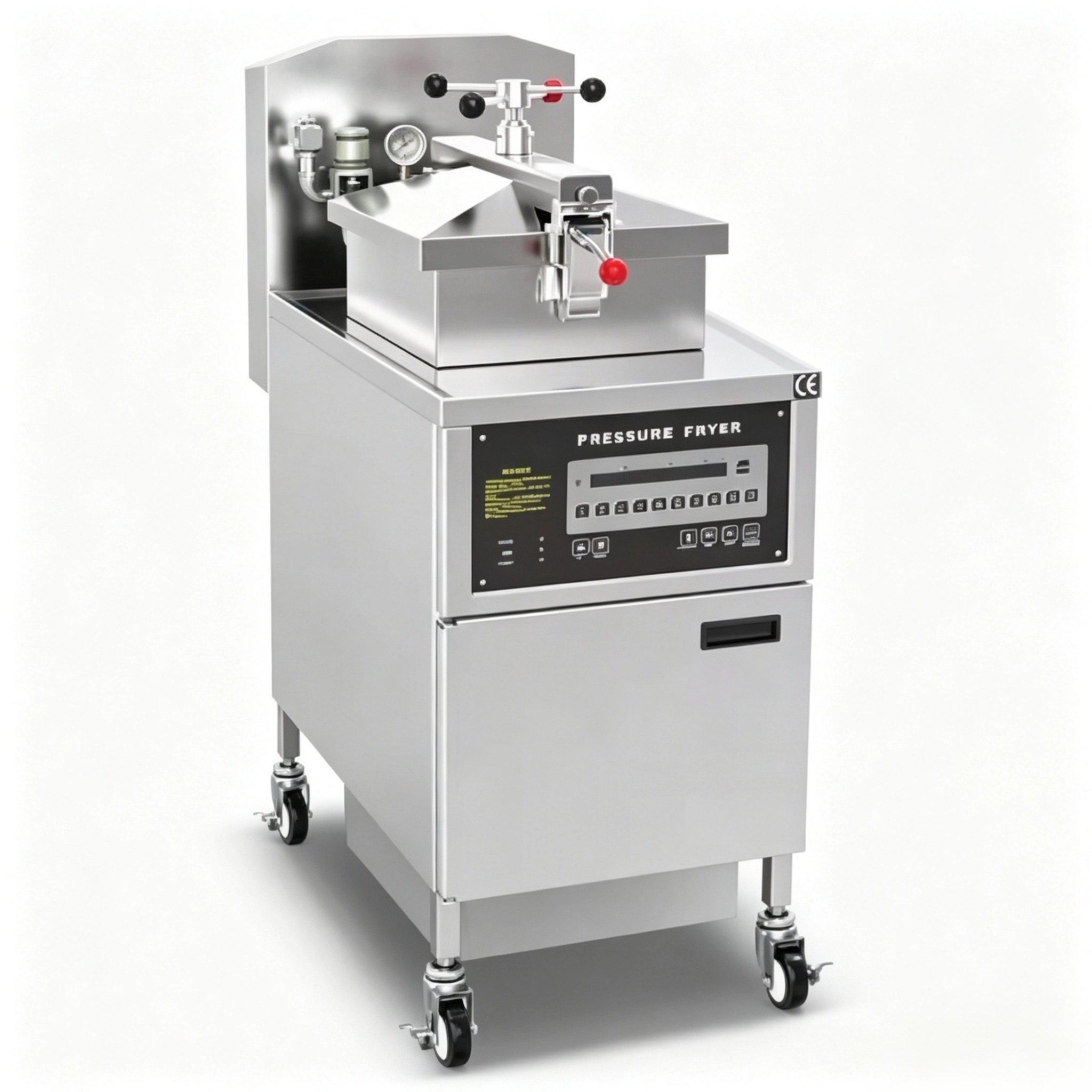 ASQ-FE500  CyperEra 25L Electric Pressure Fryer, wIth Oil Pump & Filter