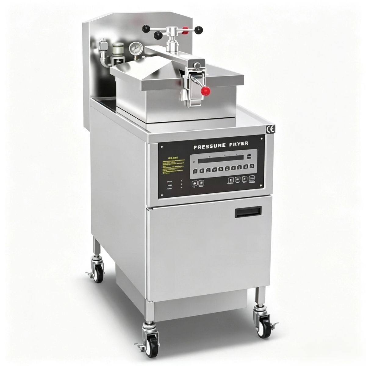 ASQ-FE500  CyperEra 25L Electric Pressure Fryer, wIth Oil Pump & Filter