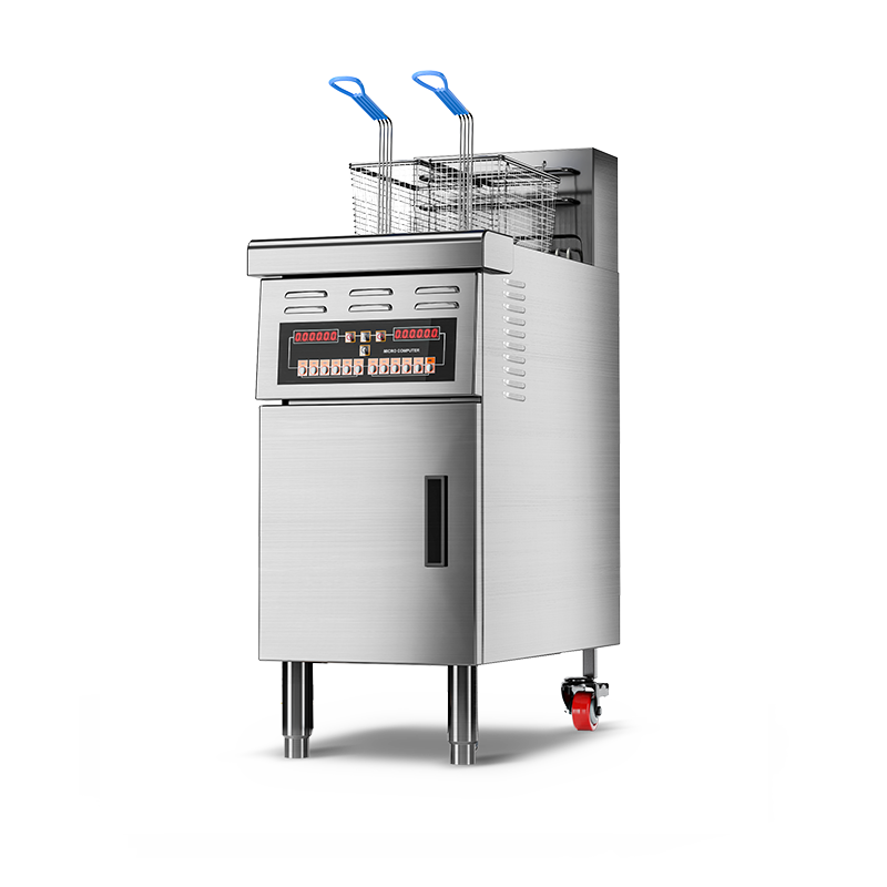 Oil Filtration-Single Tank-Programmable Open Fryer