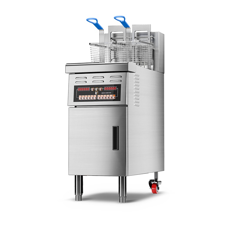 Oil Filtration-Single Tank-Programmable Open Fryer