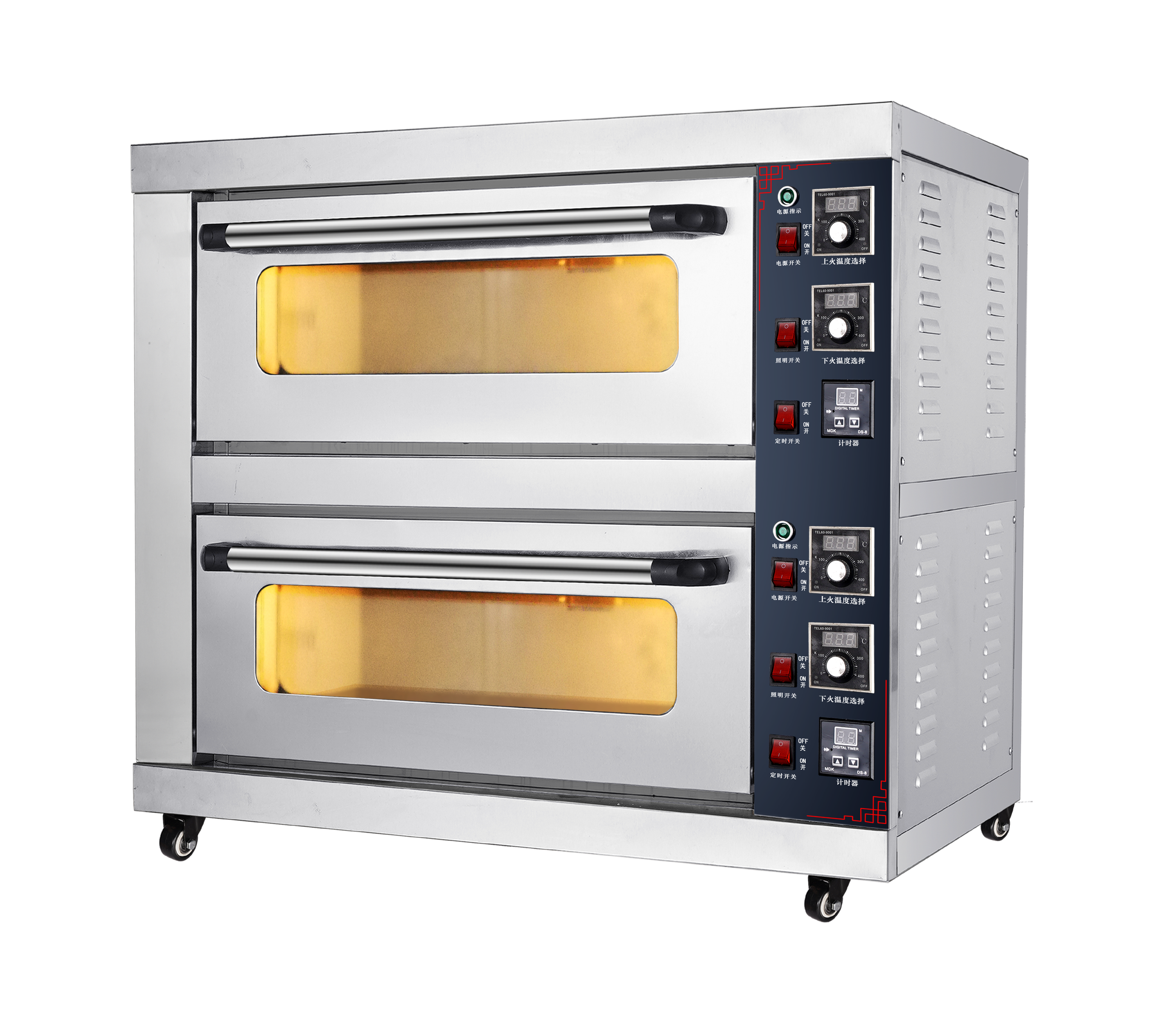 EO22 Commercial Electric Oven | 2 Deck 2 Tray 400℃ Baking Oven For Bakery
