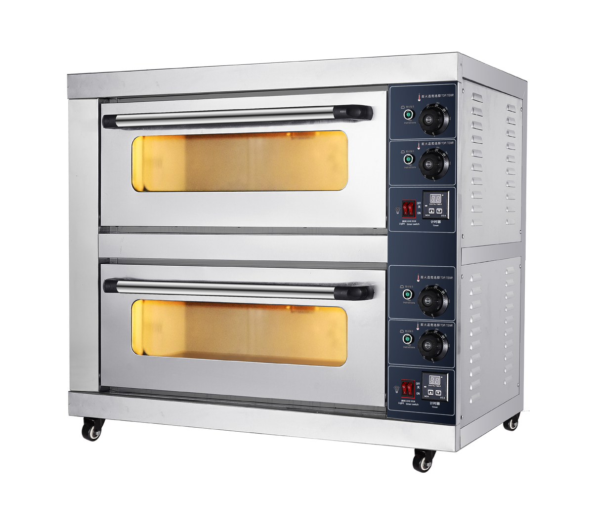 EO22 Commercial Electric Oven | 2 Deck 2 Tray 400℃ Baking Oven For Bakery