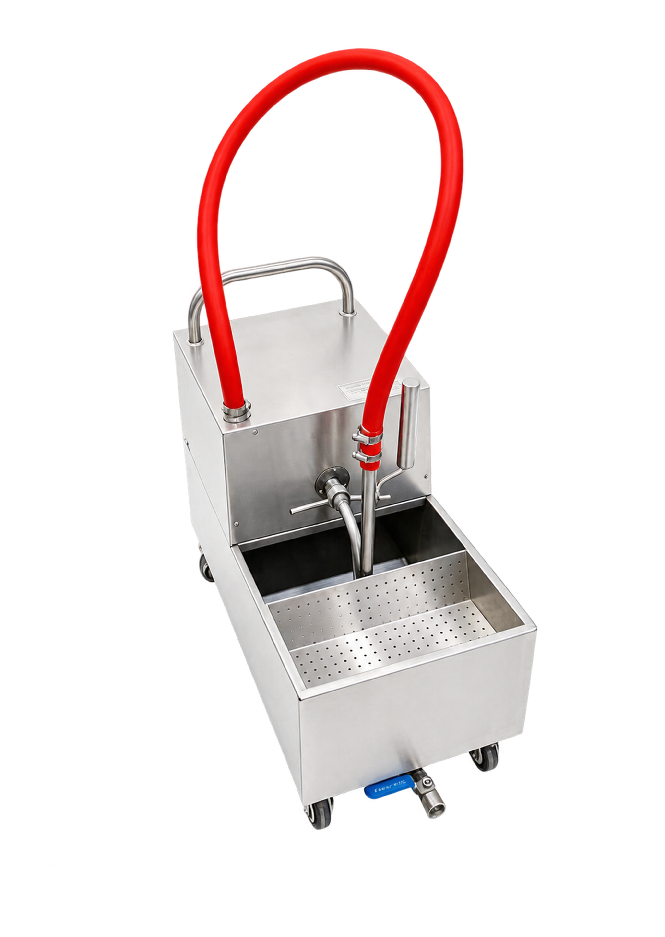 CyperEra L-330 33L Compact Oil Filter Cart, 220V 0.25kW