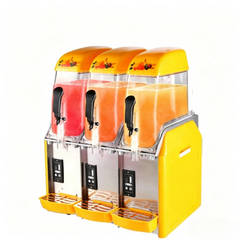 CyperEra ITO360 36L Triple Bowl Slush Machine, 1100W