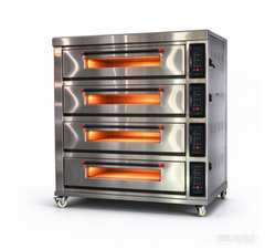 EO48 Commercial electric Oven | 4 Deck 8 Tray 400℃ Baking Oven For Bakery