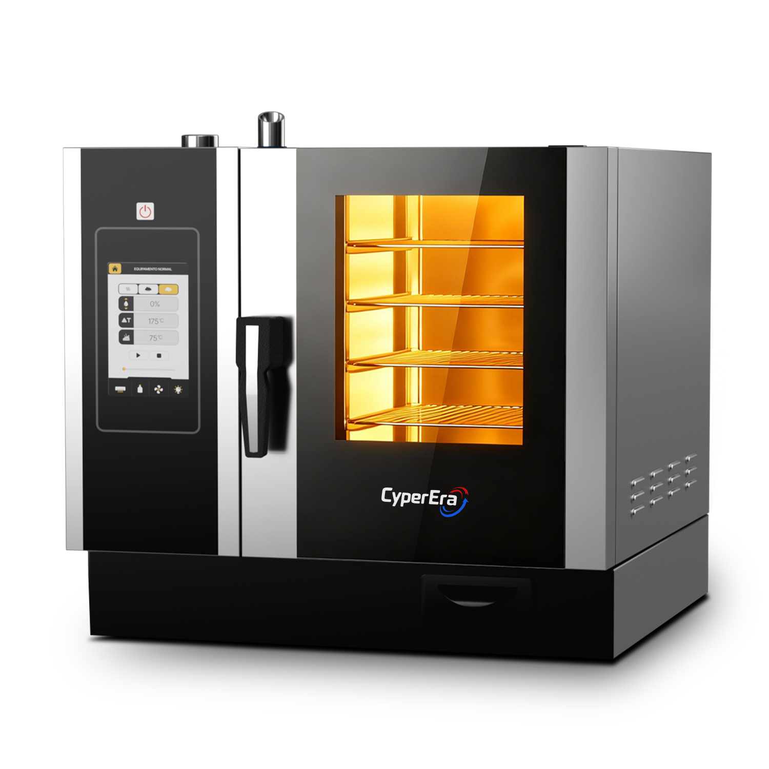 Single Chamber combi oven 4 trays
