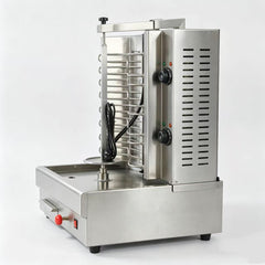 CyperEra CG‑983 5.4KW Electric Vertical Shawarma Grill, Commercial Doner Kebab Machine with Dual Heating Zones