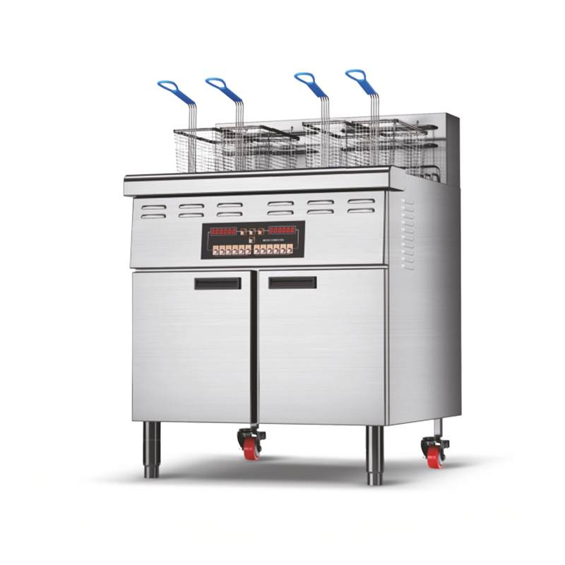 Oil Filtration-Single Tank-Programmable Open Fryer