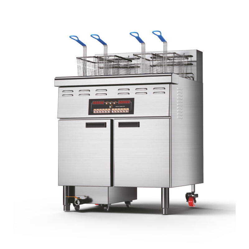 Oil Filtration-Single Tank-Programmable Open Fryer