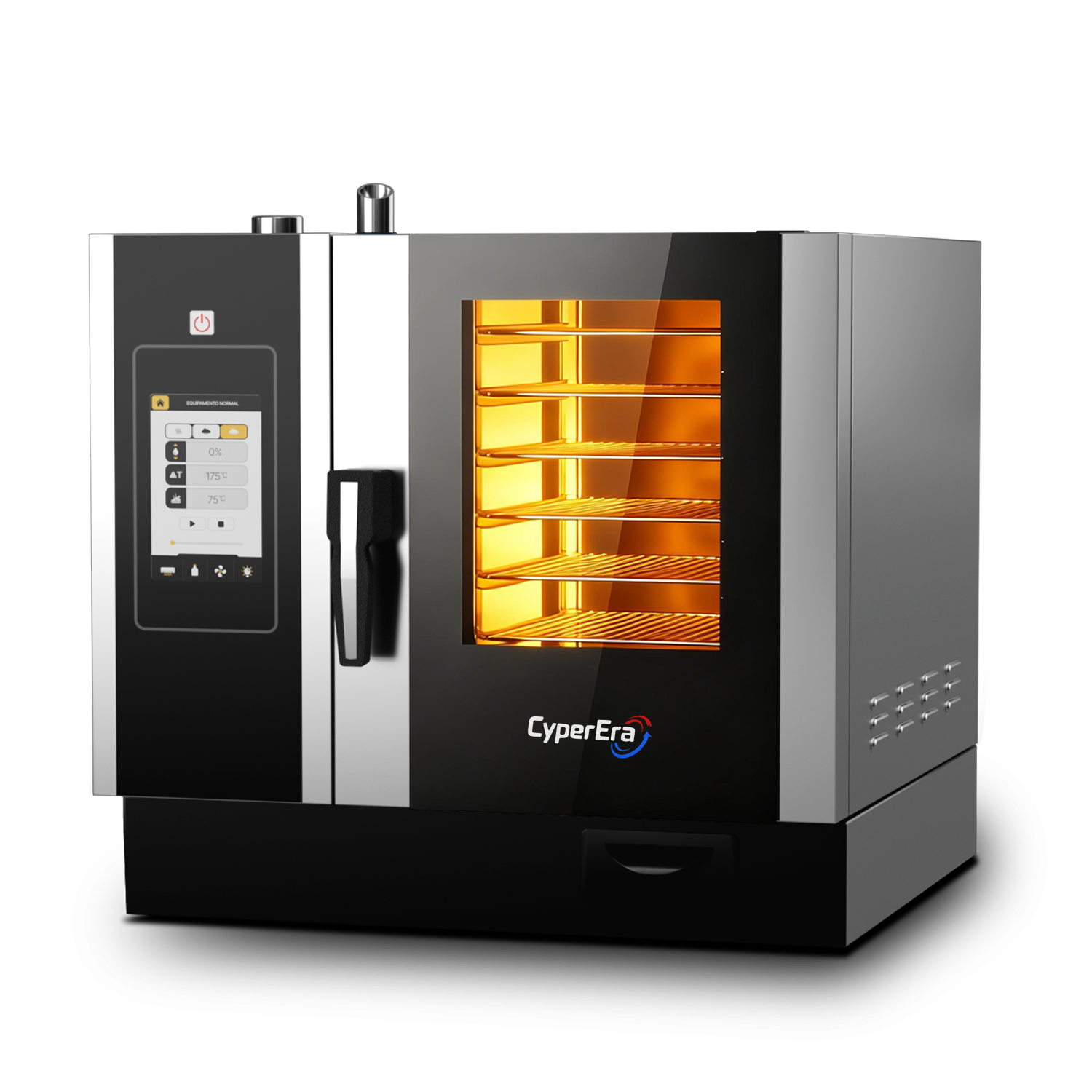 Single Chamber combi oven 6 trays