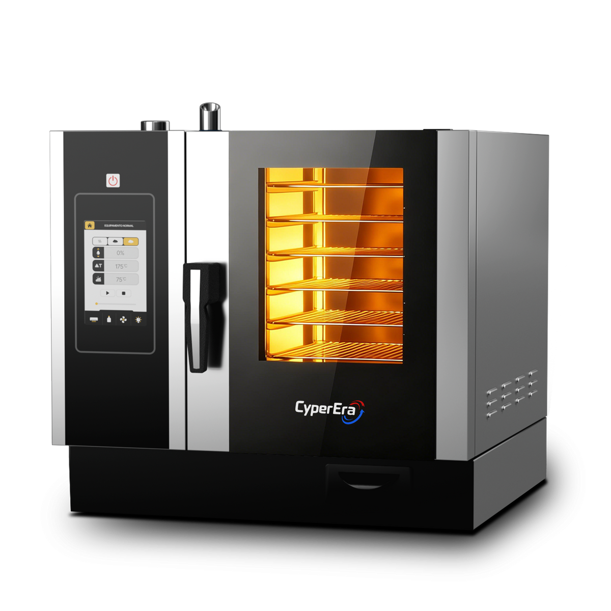 Single Chamber combi oven 6 trays