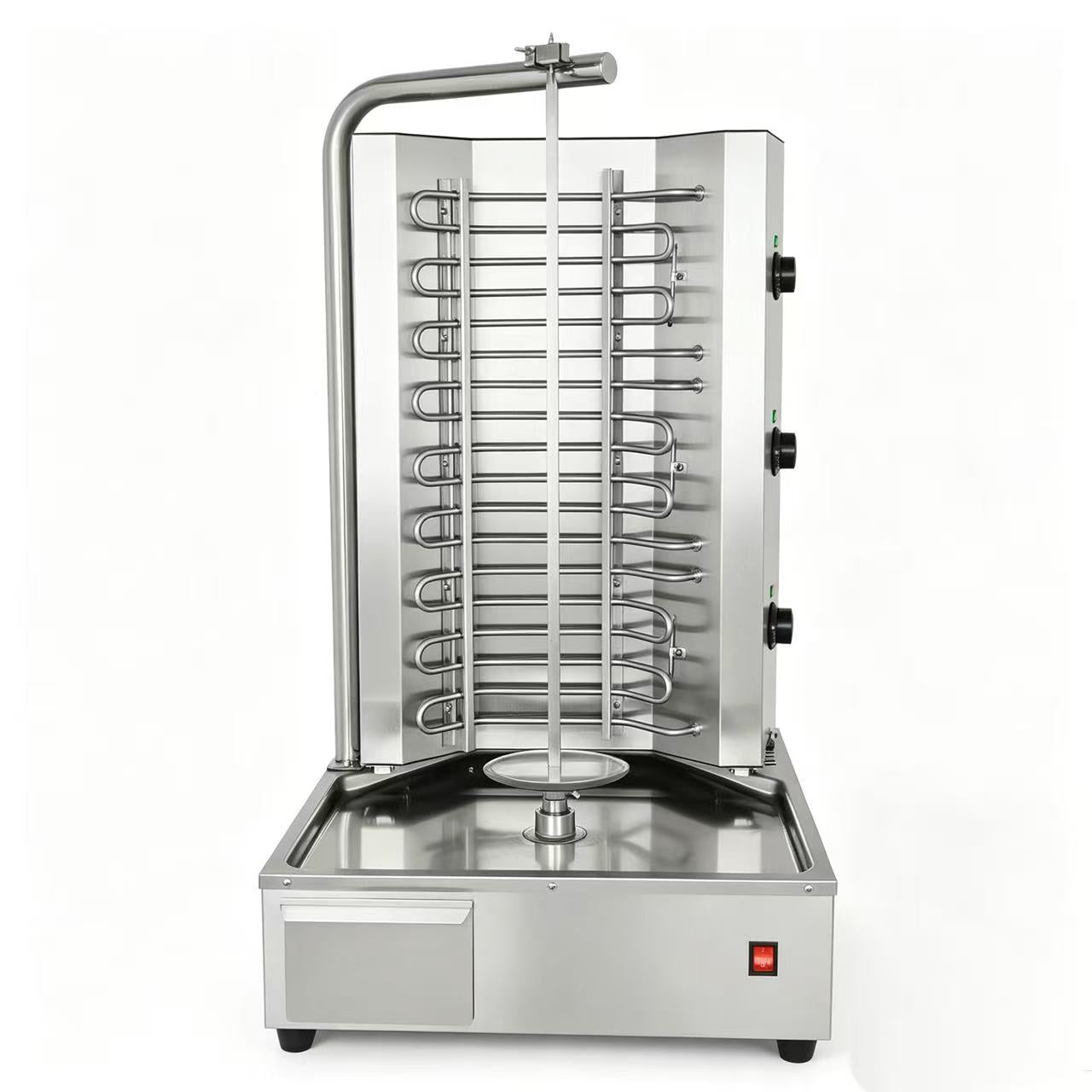 CyperEra CG‑L850 7.5KW Single Spit Electric Vertical Shawarma Grill, Commercial Doner Kebab Machine