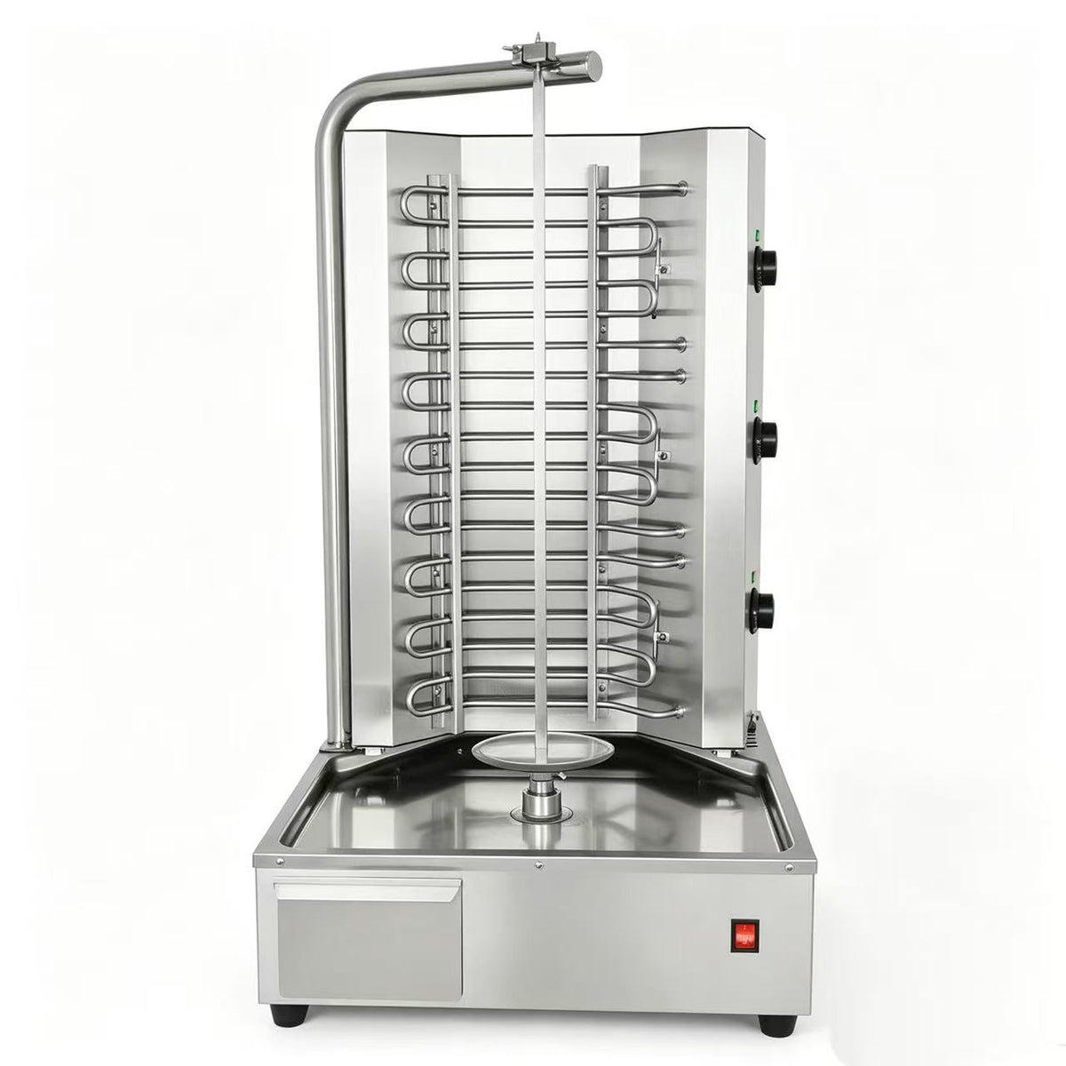 CyperEra CG‑L850 7.5KW Single Spit Electric Vertical Shawarma Grill, Commercial Doner Kebab Machine