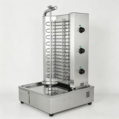 CyperEra CG‑L850 7.5KW Single Spit Electric Vertical Shawarma Grill, Commercial Doner Kebab Machine