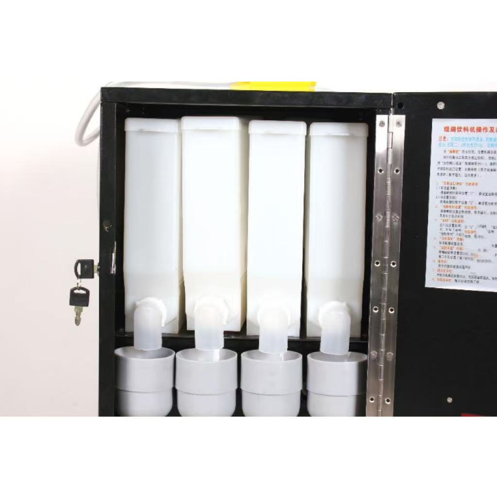 C404  Commercial Instant Coffee Vending Machine 3 Drink Flavors