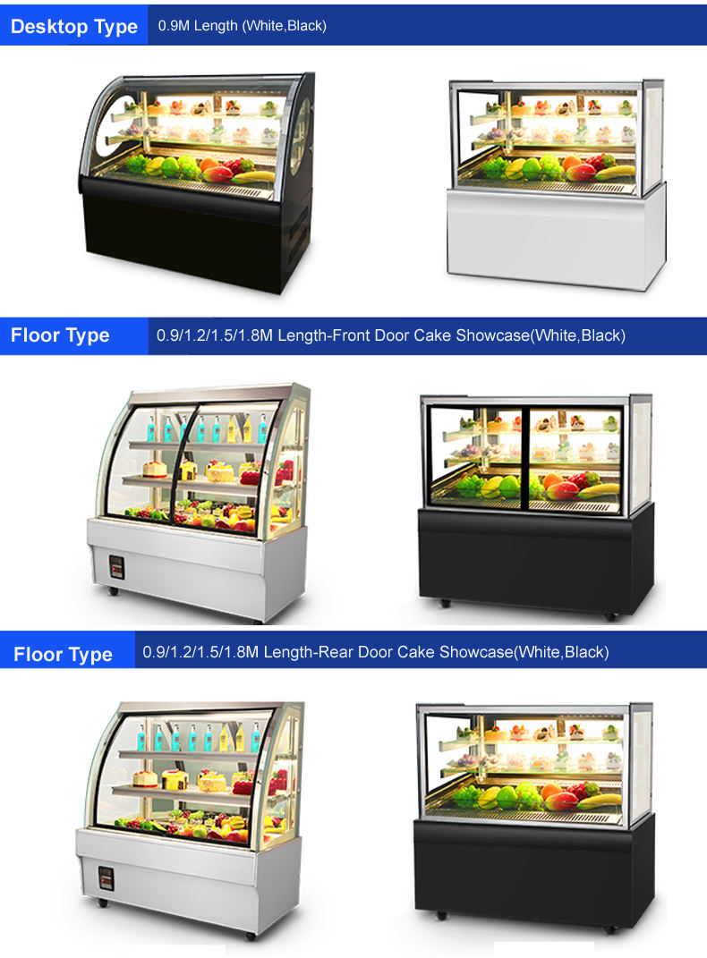 Refrigeration Equipment front-opening cake display cabinet