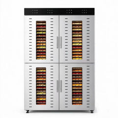 CyperEra 80H Commercial Food Dehydrator 80-Tray Stainless Steel Dryer