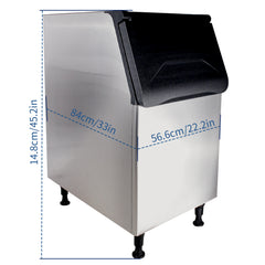 K 300 Intelligent Commercial Ice Maker with Adjustable Silent Ice Thickness High Productivity Energy Saving