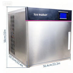 K 300 Intelligent Commercial Ice Maker with Adjustable Silent Ice Thickness High Productivity Energy Saving