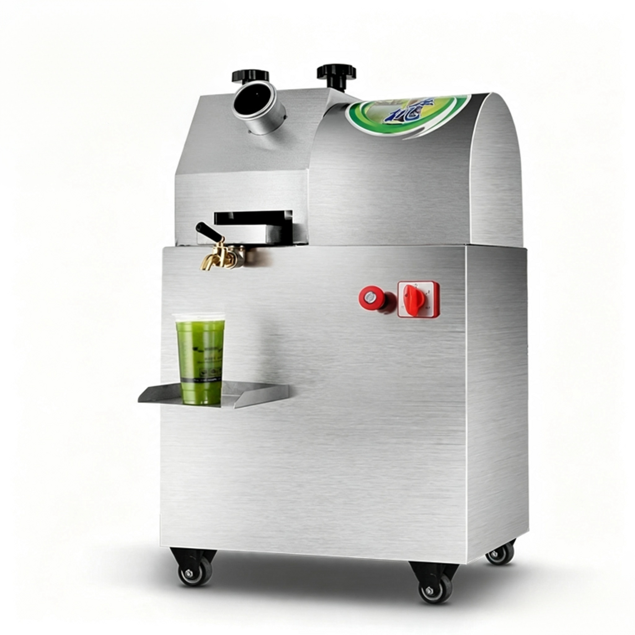 CyperEra Sugar Cane Juicer Squeezer, High Efficiency 220V