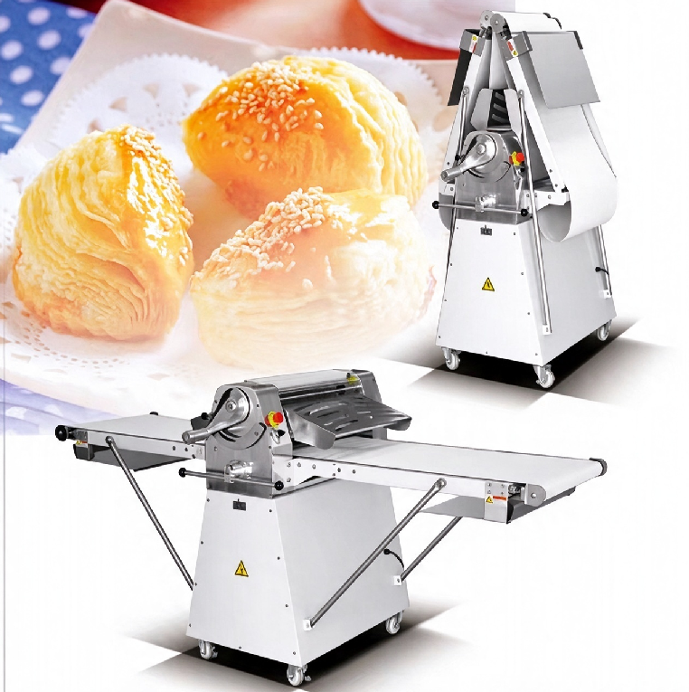 Commercial Floor-Standing Dough Sheeter ITO-520, 500mm Belt 5kg Dough Laminating Machine