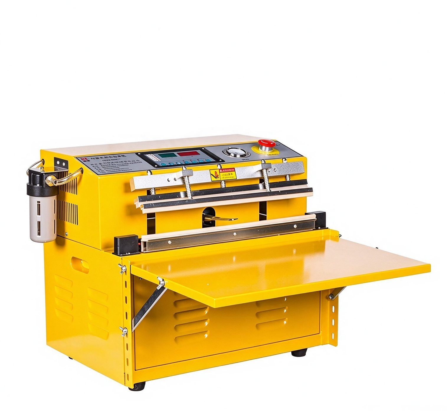 Commercial External Nozzle Vacuum Sealer, 500mm Vacuum & Nitrogen Gas Flush Packing Machine DZQ-500TE