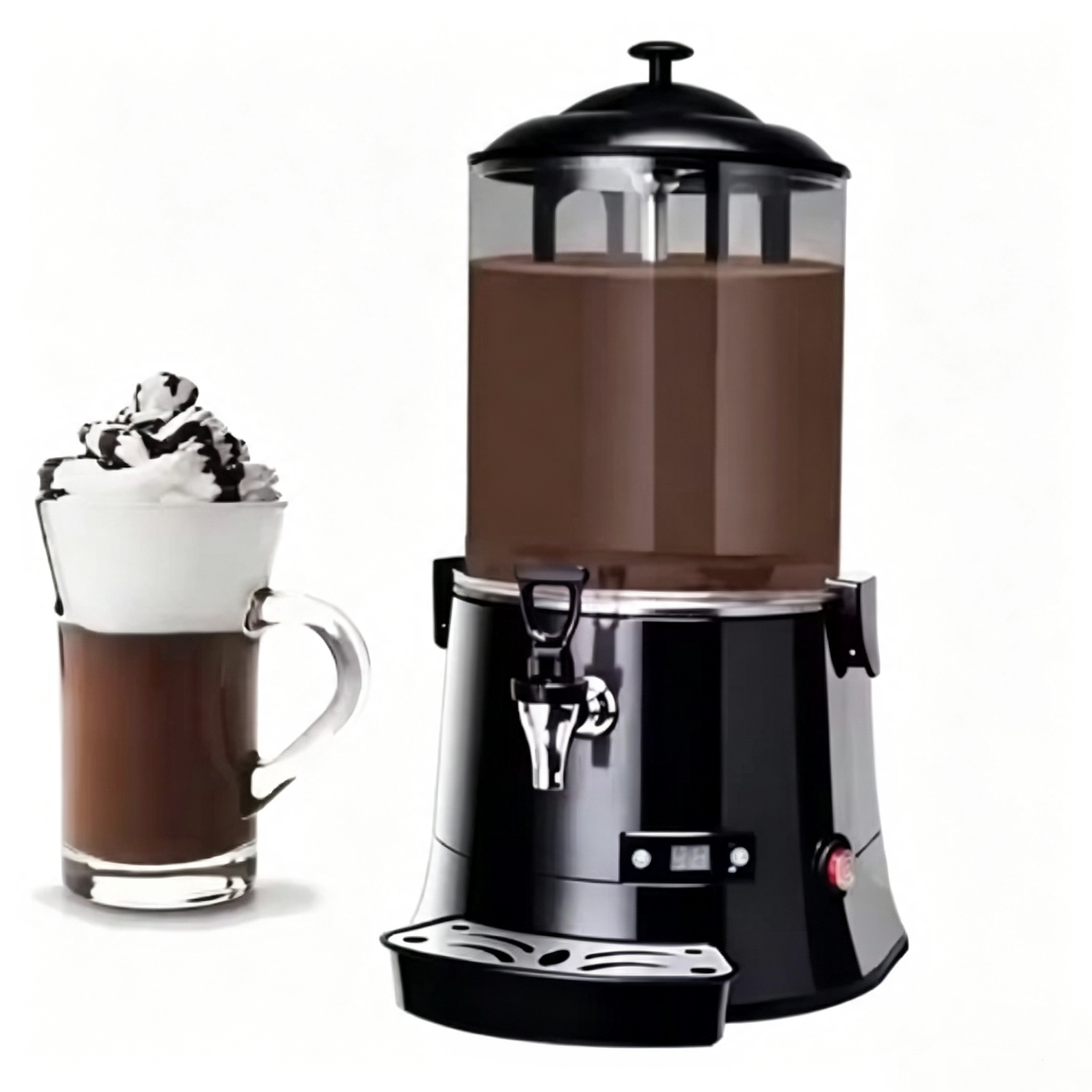 CyperEra CH10L 10L Commercial Hot Chocolate Machine, 600W
