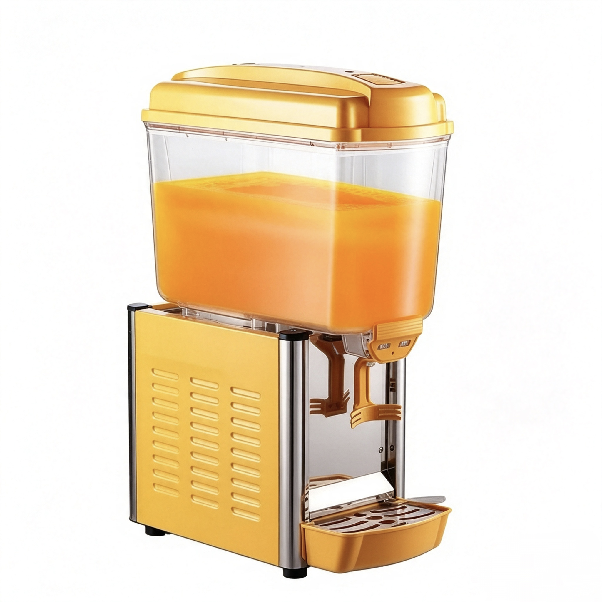 CyperEra Commercial Single Tank Juice Dispenser 15L, 220V