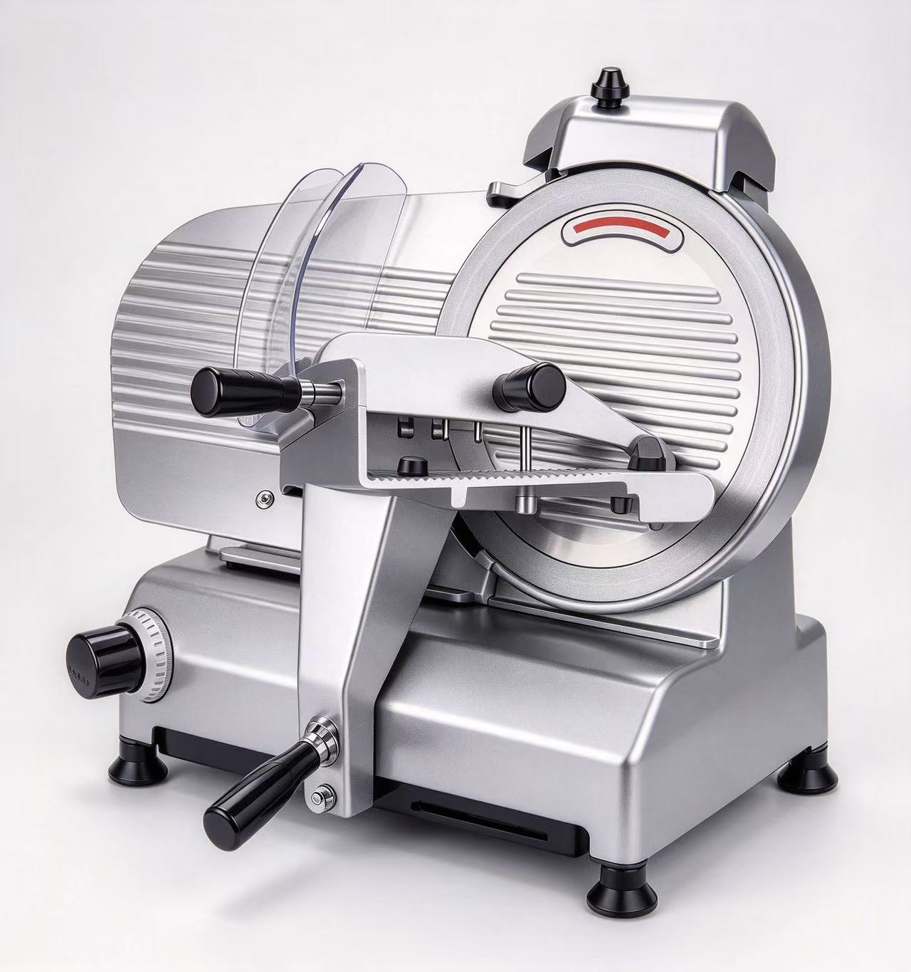 CyperEra B250B-3 Meat Slicer 250mm Blade 0-17mm Semi-Auto